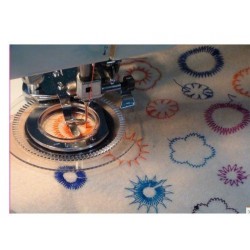 Original Sewing Machines Embroidery Foot for Butterfly Brother Singer Janome Juki