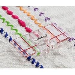 sewing machine accessories transparent parallel sewing presser RJ-602 Foot 605 For Janome brother juki singer and so on