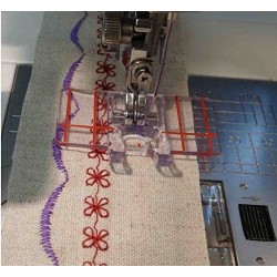 sewing machine accessories transparent parallel sewing presser RJ-602 Foot 605 For Janome brother juki singer and so on