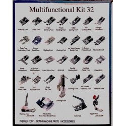 Presser foot box 32 Sets