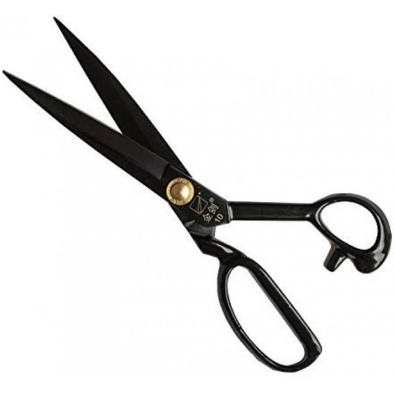 Jinjian Tailor Scissors 10" (Set of 1, Black) Jinjian Tailor Scissors 10" (Set of 1, Black)
