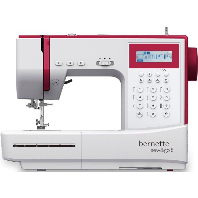 Bernette sew&go computerised sewing machine inbuild 197 stitches Bernette sew&go computerised sewing machine inbuild 197 stitches