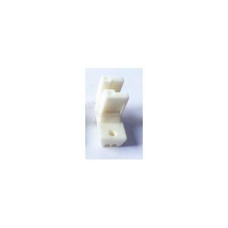 Bazar91 Plastic Industrial High Shank Invisible Zipper Presser Foot for Jack, Juki and Umbrella Model