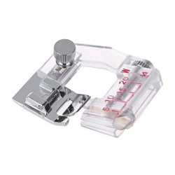 Adjustable Bias Binder Foot for all automatic sewing machine (usha / brother / singer / juki / etc )