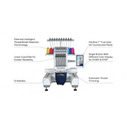 Ricoma EM 1010 Single Head Computerized Embroidery Machine