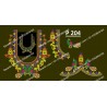 Embroidery Designs For Usha Memory Craft 450E And 550E Total 335 Designs
