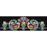 10 pcs Free Border Designs (DST Format )For Brother Ricoma HSW Fortever Melco SWF All Type Computerized Embroidery Machines