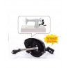 Sewing Machine Handle for Any Handheld Brand Sewing Machine (USHA, Singer, Merritt, LUXMI, Pooja, Rita) Black by A.B. Sales