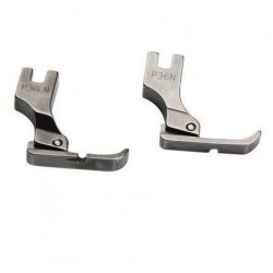 Cast Iron Unilateral Presser P36LN/P36N Industrial Flatcar Right Left Foot Zipper Sewing Machine Parts (Steel)