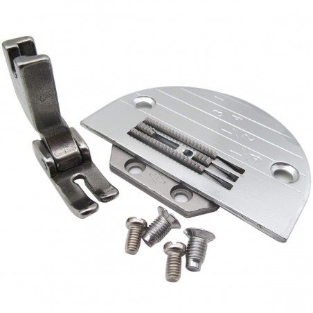 E Type Feed Dog, Needle Plate and Presser Foot Set for Tailor, High Industrial Sewing Machine and Umbrella Sewing Machine Parts