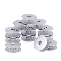 30pcs Aluminum Metal Bobbins for All Tailor, High Industrial Sewing Machine and Umbrella Sewing Machine Parts ✅
