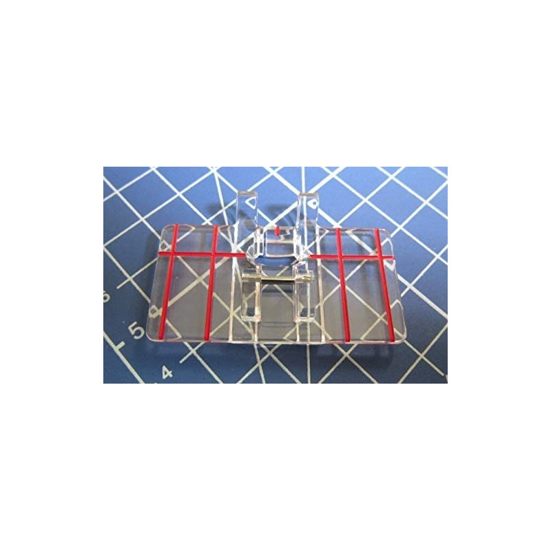 Boundless® Domestic Sewing Machine Parts Presser Foot Border Guide Foot 605 for Janome Brother Juki and So On 6Mm