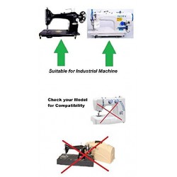 HAYA Bobbin case with Alumunium Bobbins for Industrial Sewing machines Compatible jack Juki Zoje Brother Power Direct drive