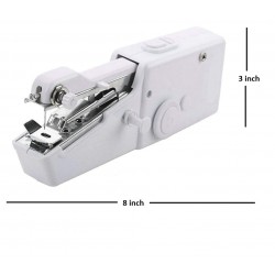 P M H Handy Sewing/Stitch Handheld Cordless Portable White Sewing Machine for Home Tailoring,