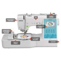 Brother Innov is M370 Computerised Sewing And Embroidery Machine WIFI Mobile Connectivity