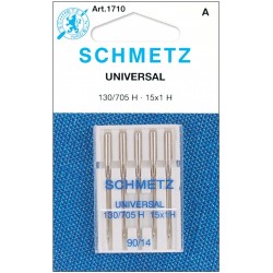 Schmetz Universal Sewing Machine Needles (10pcs)130/705H 15x1H Size 90/14