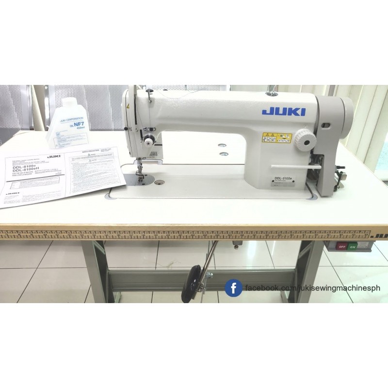 Juki DDL 8100EB Single Needle Lockstitch With Jin Motor Complete set Sewing Machine