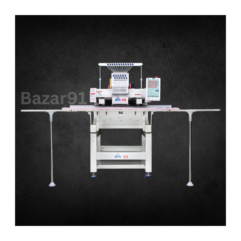 HSW 5G 2048 Single head 12 Needle Embroidery Machine
